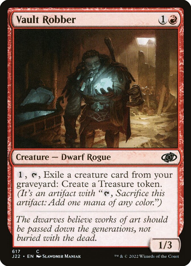 Vault Robber card front