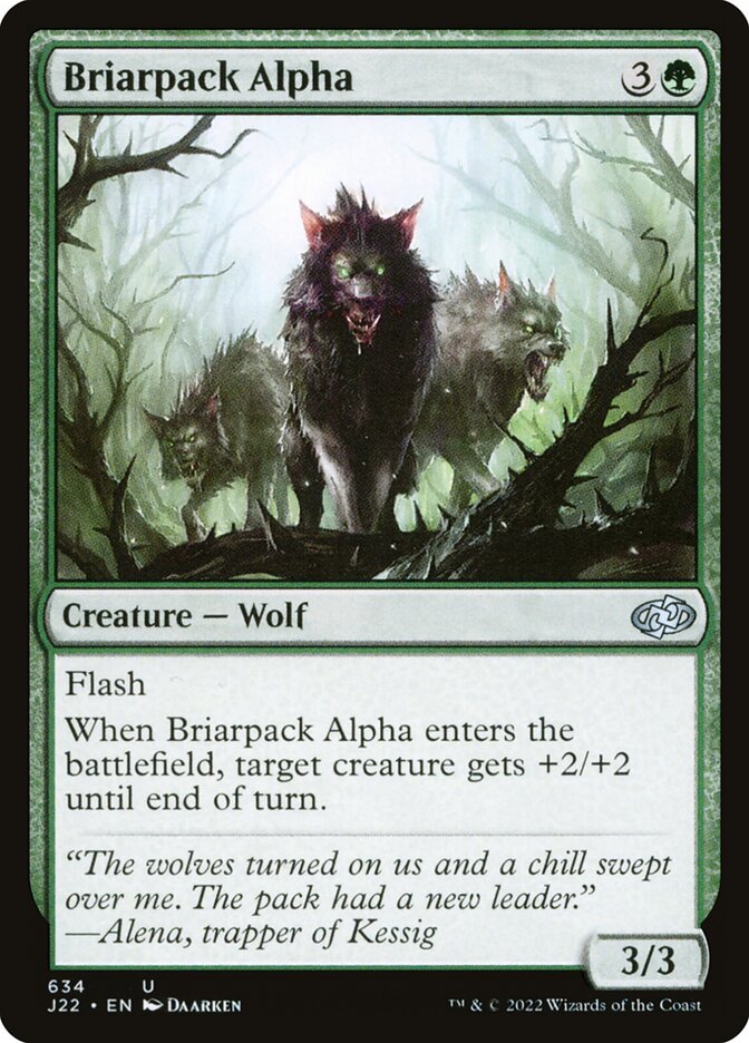 Briarpack Alpha card front