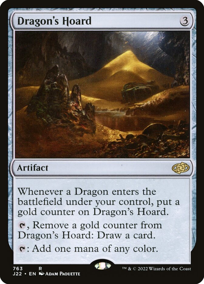 Dragon's Hoard card front