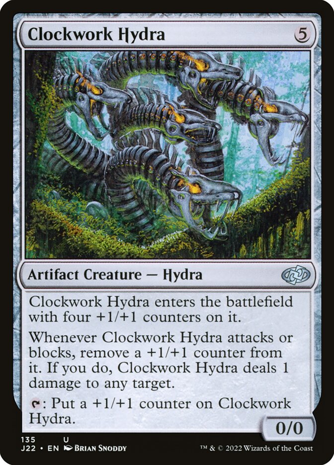 Clockwork Hydra card front