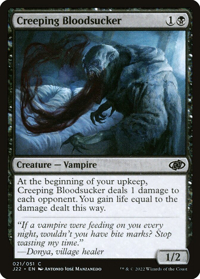 Creeping Bloodsucker card front