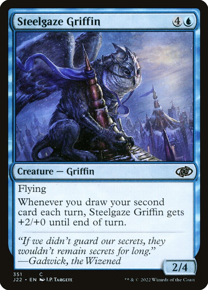 Steelgaze Griffin card front
