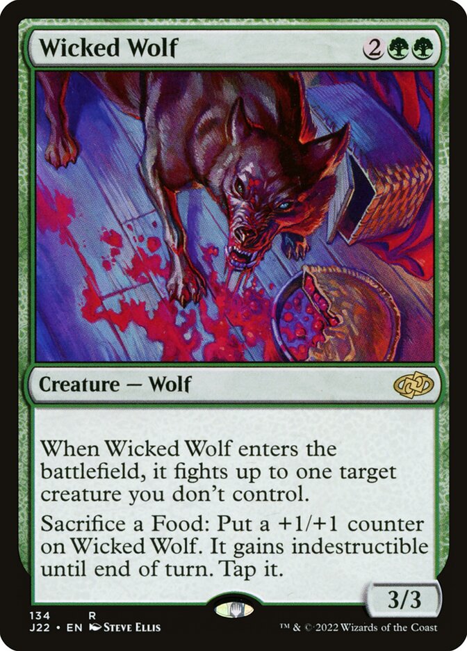 Wicked Wolf card front