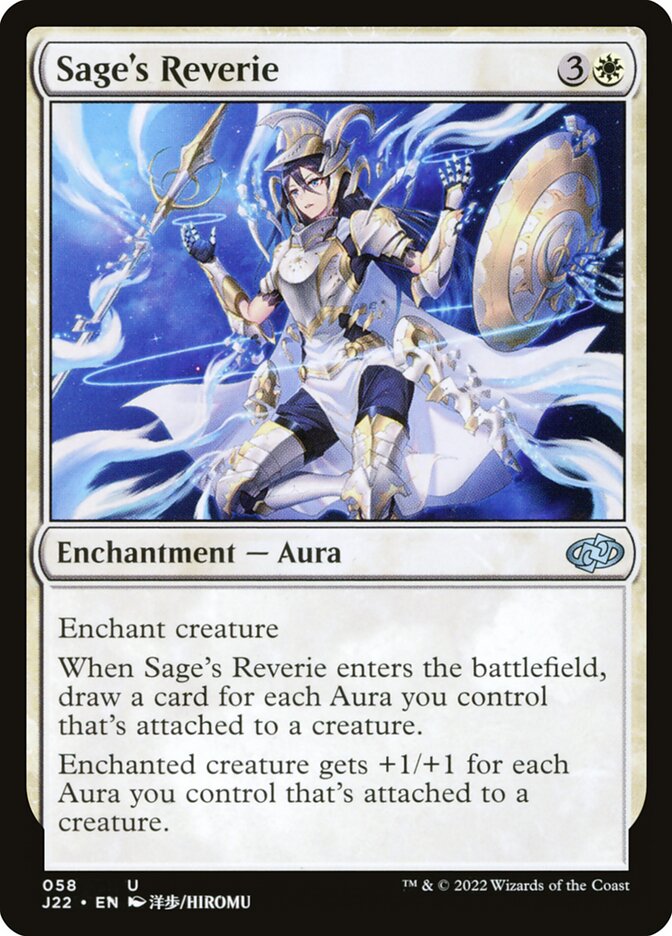 Sage's Reverie card front