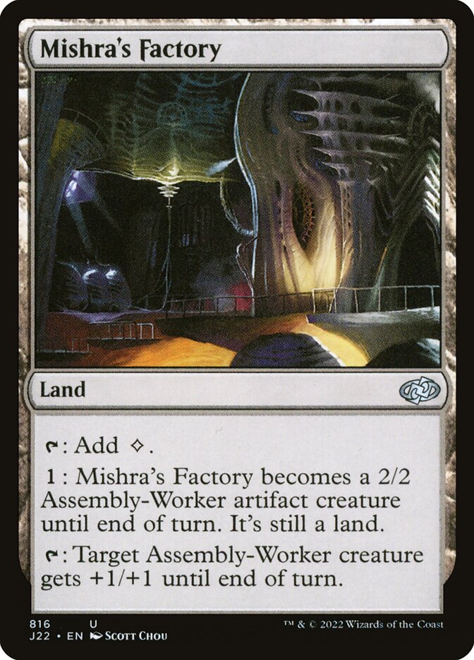 Mishra's Factory card front