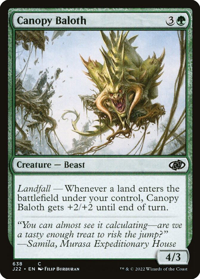 Canopy Baloth card front