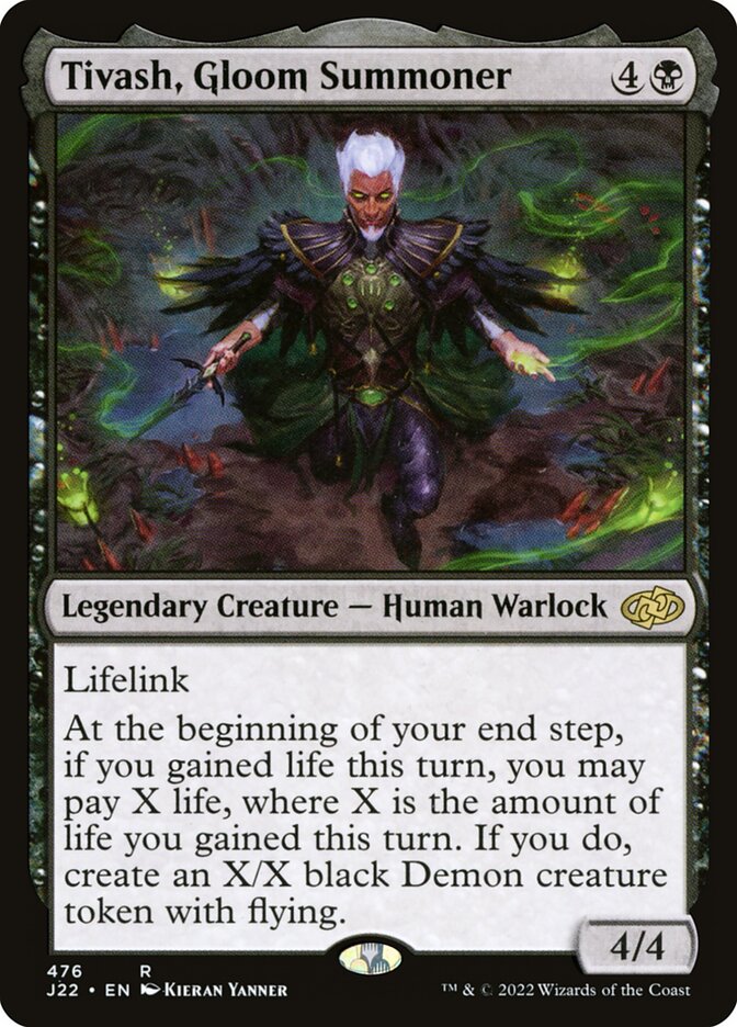 Tivash, Gloom Summoner card front