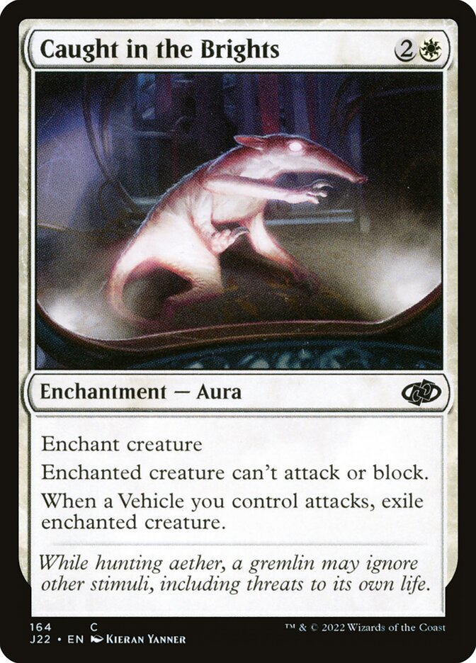 Caught in the Brights card front