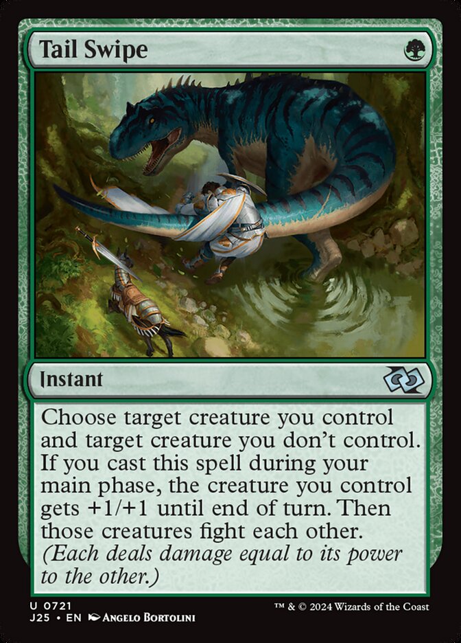 Tail Swipe card front