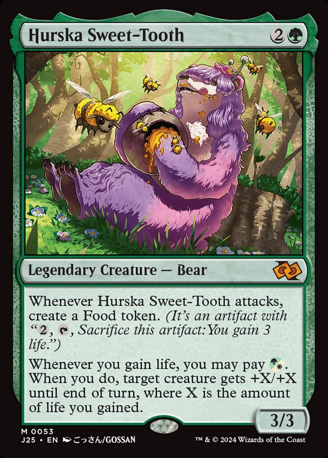 Hurska Sweet-Tooth card front