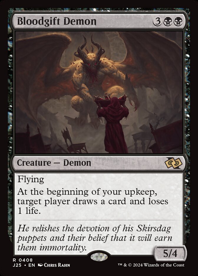 Bloodgift Demon card front