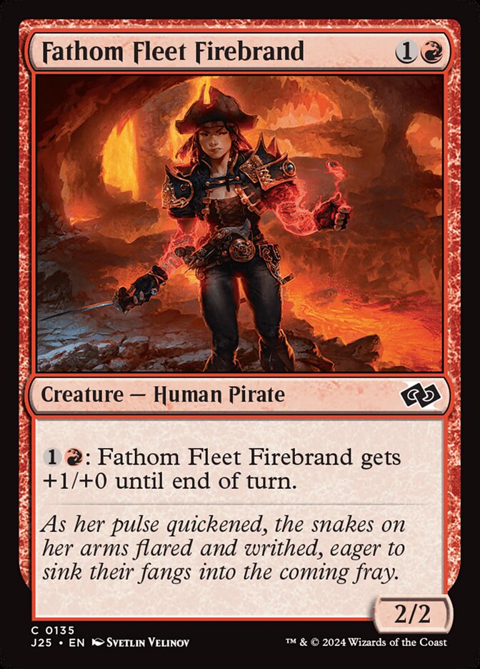 Fathom Fleet Firebrand card front
