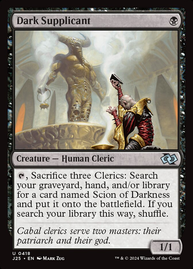 Dark Supplicant card front
