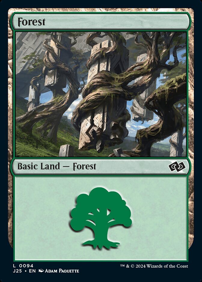 Forest card front