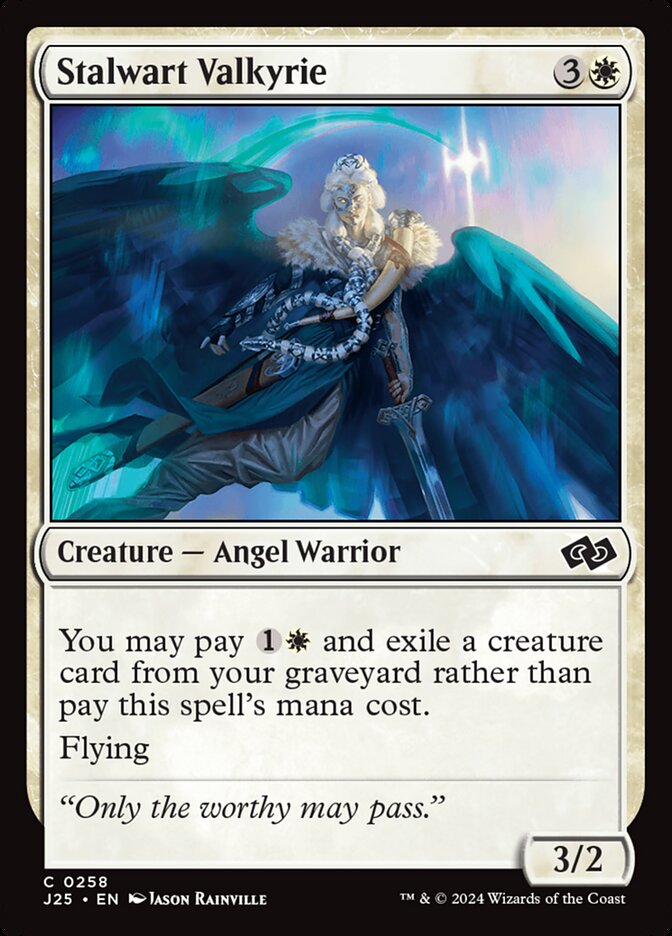 Stalwart Valkyrie card front