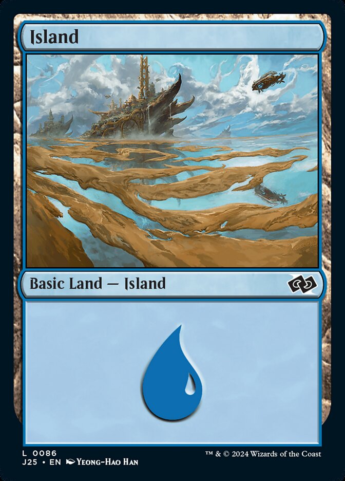 Island card front