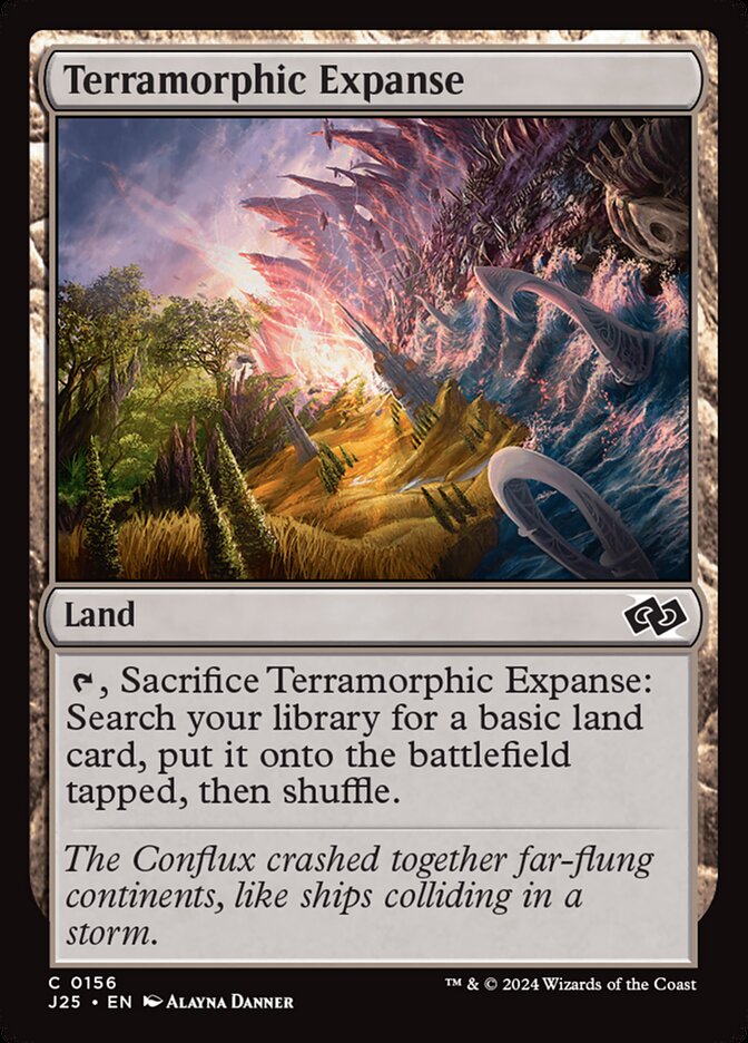 Terramorphic Expanse card front