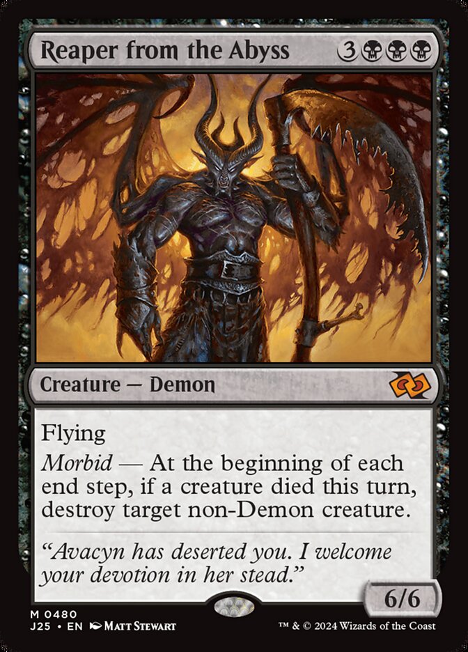 Reaper from the Abyss card front