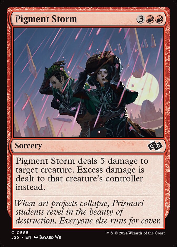 Pigment Storm card front