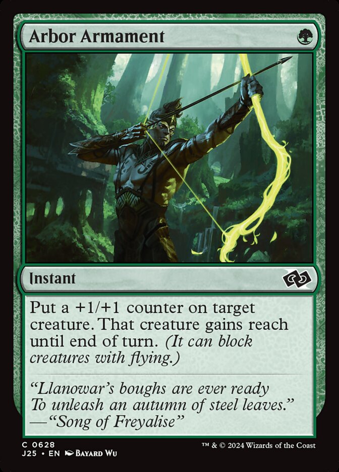 Arbor Armament card front
