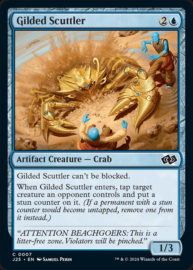 Gilded Scuttler card front