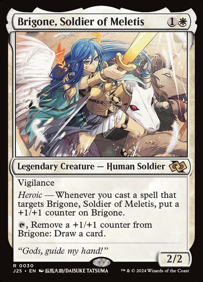 Brigone, Soldier of Meletis card front