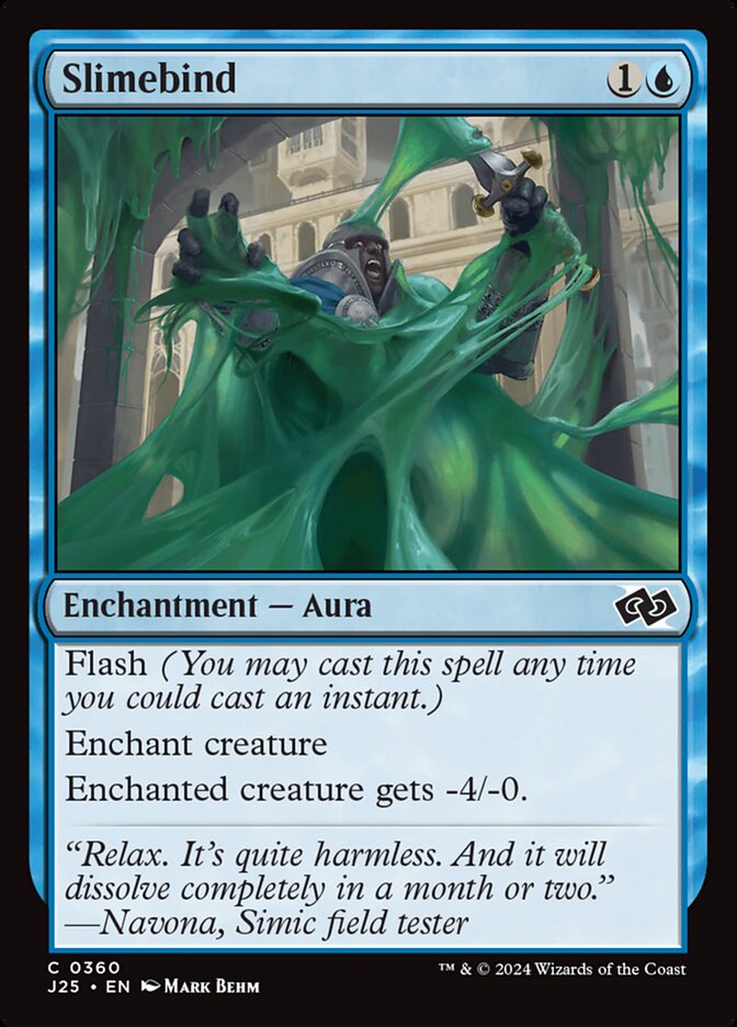 Slimebind card front