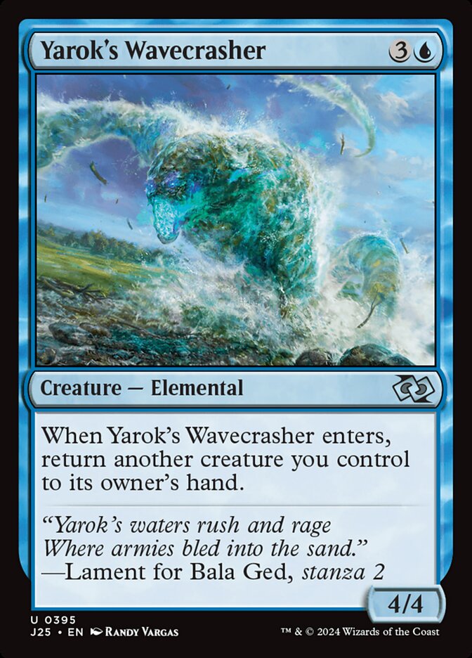 Yarok's Wavecrasher card front