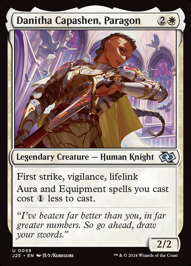 Danitha Capashen, Paragon card front