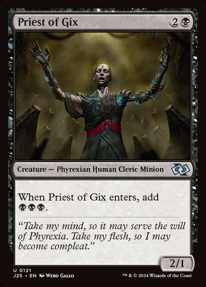 Priest of Gix card front