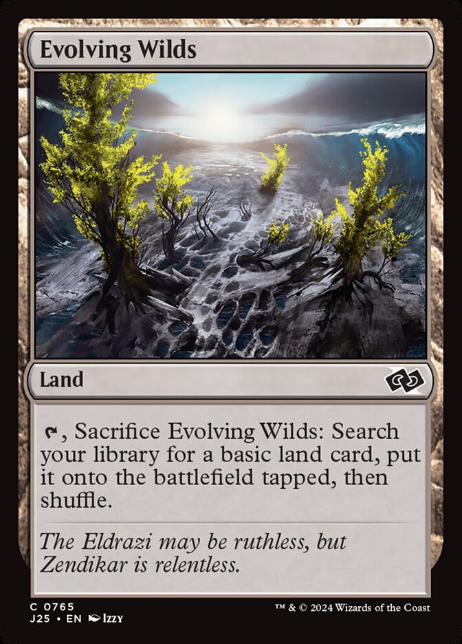 Evolving Wilds card front