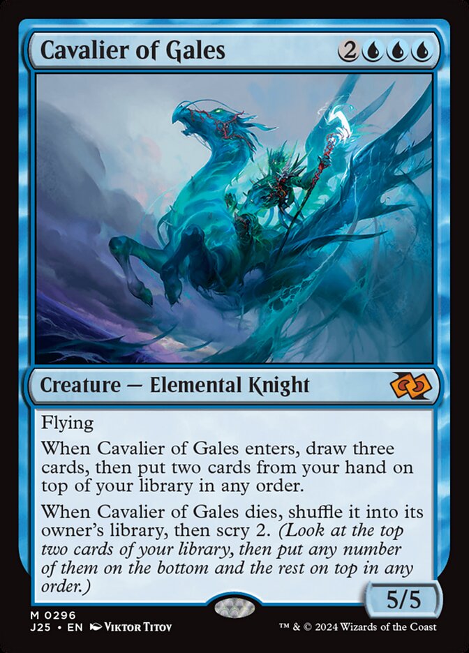 Cavalier of Gales card front