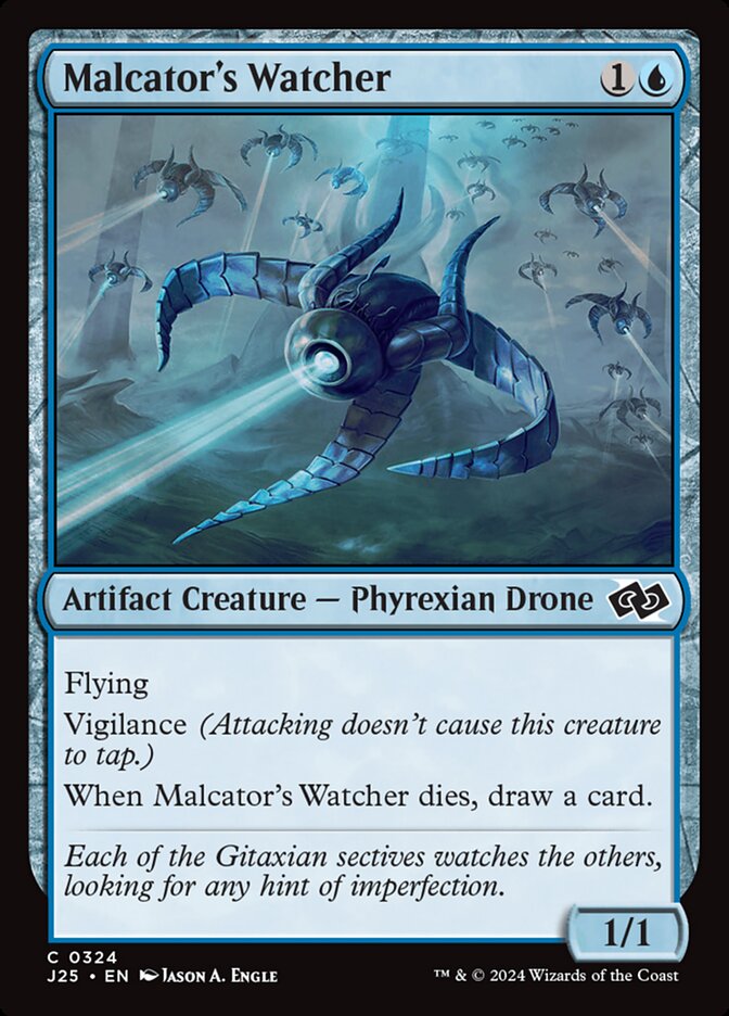Malcator's Watcher card front