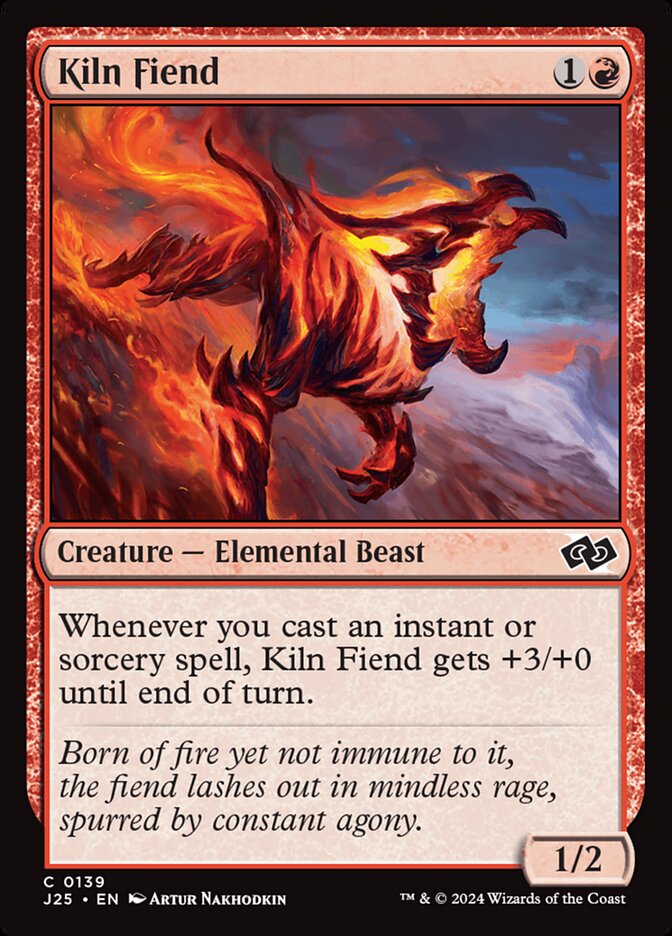 Kiln Fiend card front