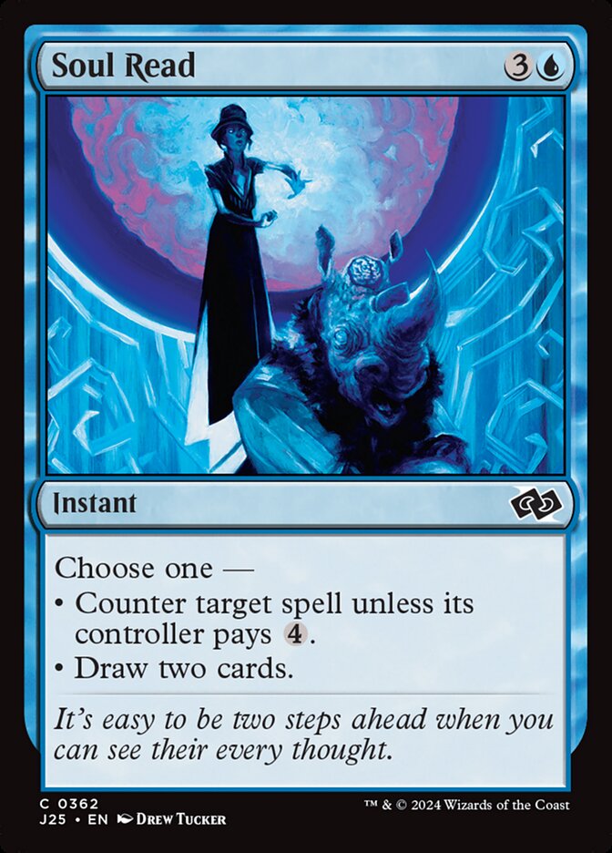Soul Read card front