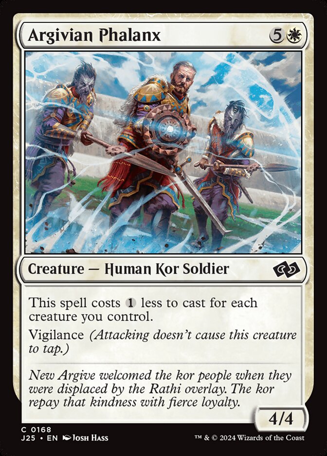 Argivian Phalanx card front