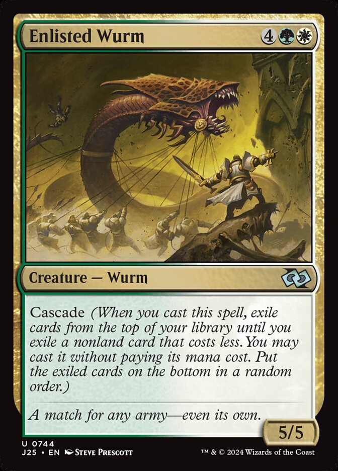 Enlisted Wurm card front