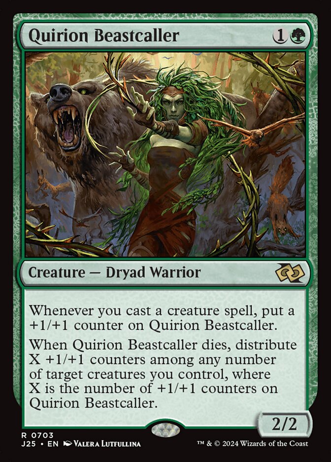 Quirion Beastcaller card front