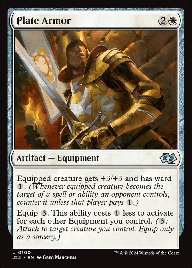 Plate Armor card front