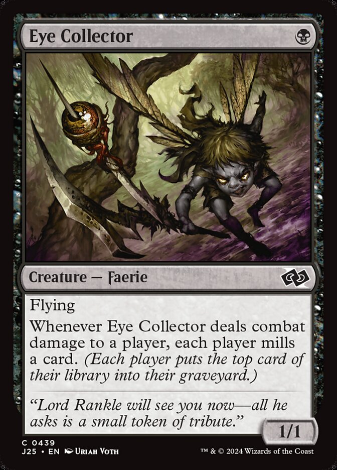 Eye Collector card front