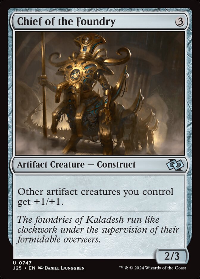 Chief of the Foundry card front