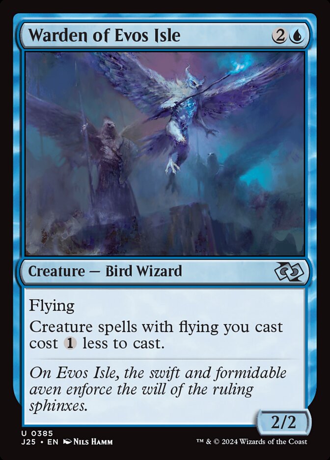 Warden of Evos Isle card front