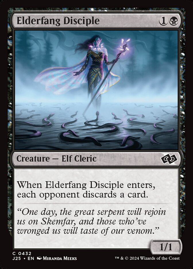 Elderfang Disciple card front