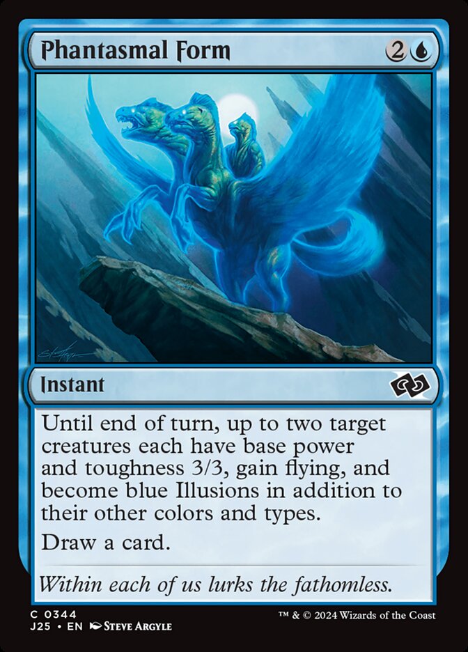 Phantasmal Form card front