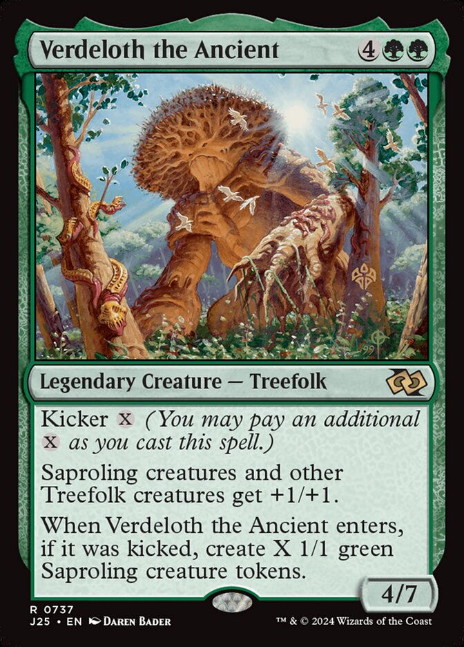 Verdeloth the Ancient card front