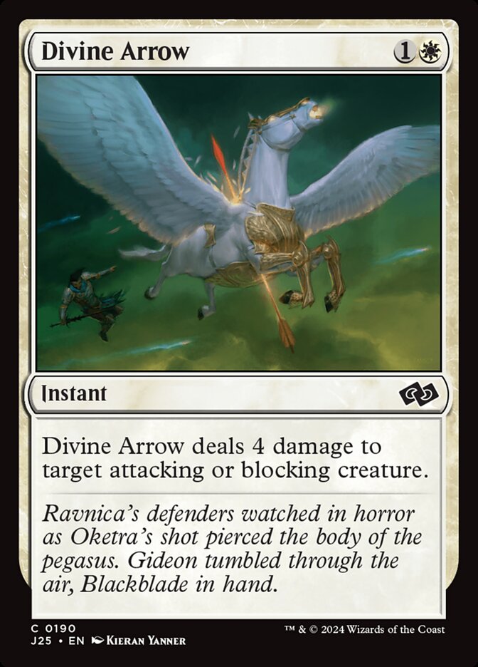 Divine Arrow card front