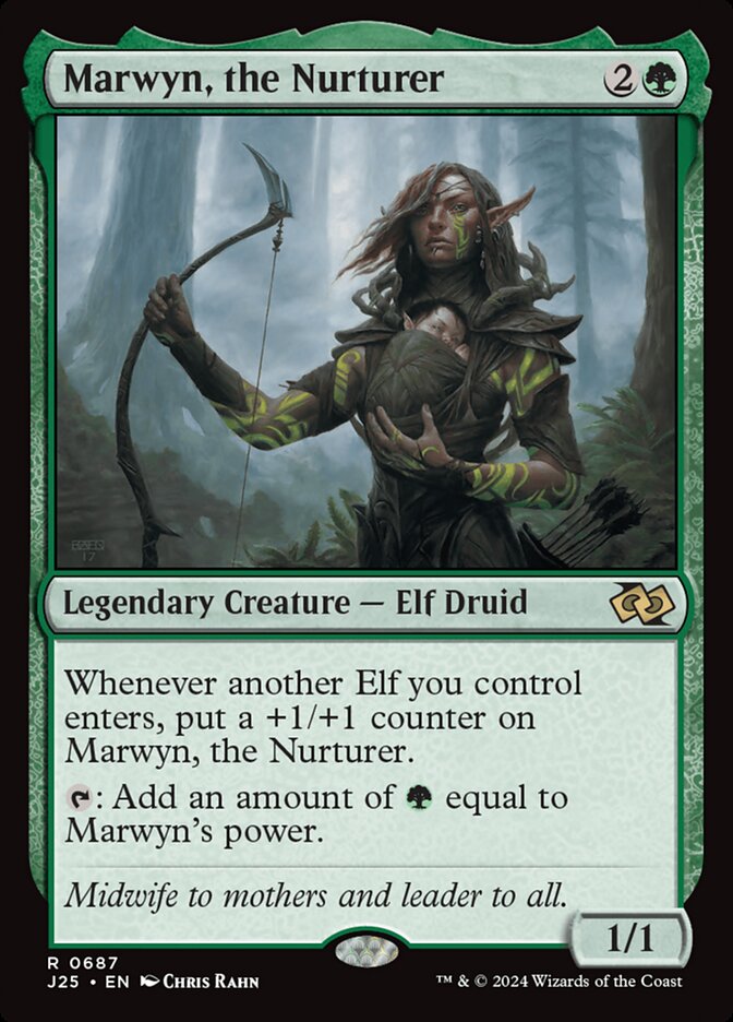 Marwyn, the Nurturer card front