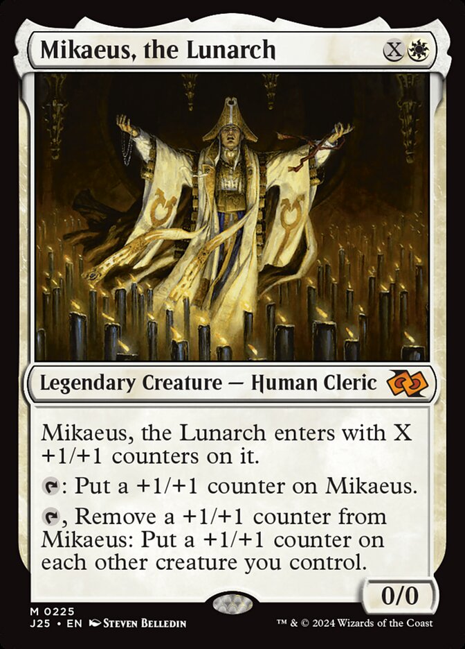 Mikaeus, the Lunarch card front