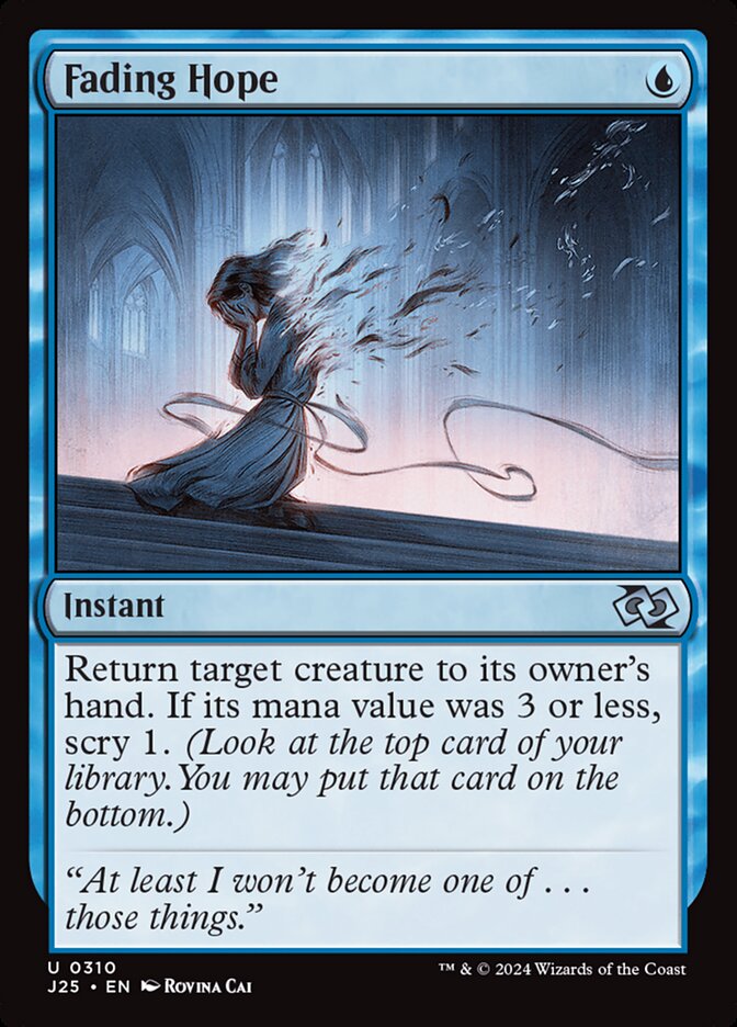 Fading Hope card front