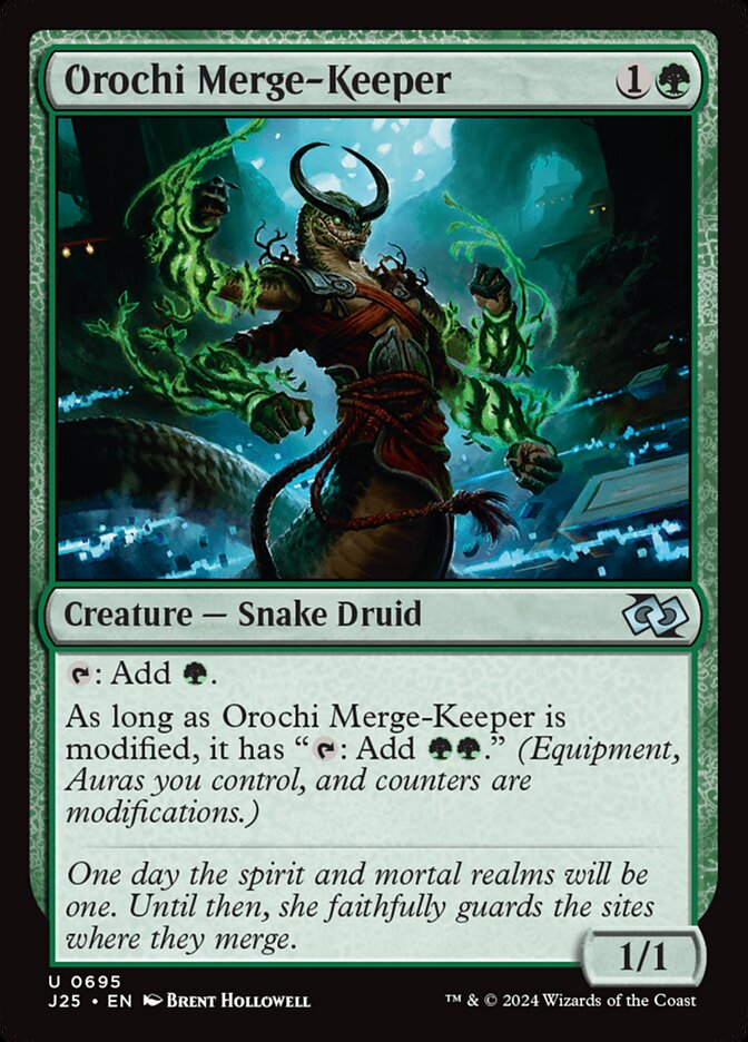 Orochi Merge-Keeper card front